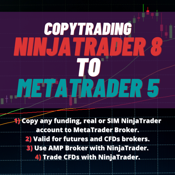 [CopyTrading] Replicador de trades de Ninjatrader 8 hacia Metatrader 5 [Futuros y CFD's]